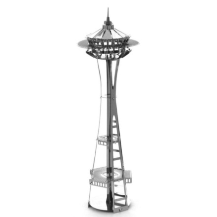 METAL EARTH 3D puzzle Space Needle v Seattlu 9819
