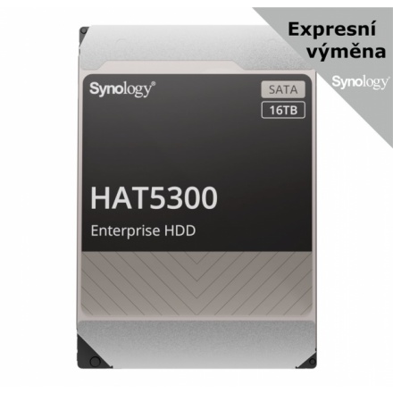 Synology HAT5300/16TB/HDD/3.5"/SATA/7200 RPM/5R, HAT5300-16T