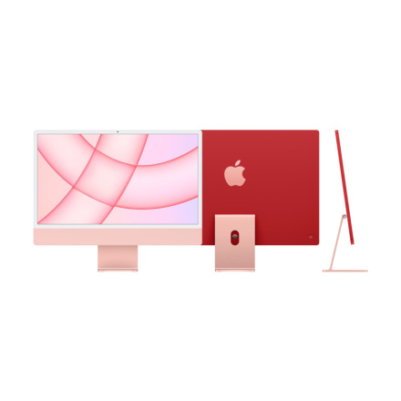 Apple iMac/24"/4480 x 2520/M1/8GB/256GB SSD/M1/Big Sur/Pink/1R, MJVA3SL/A