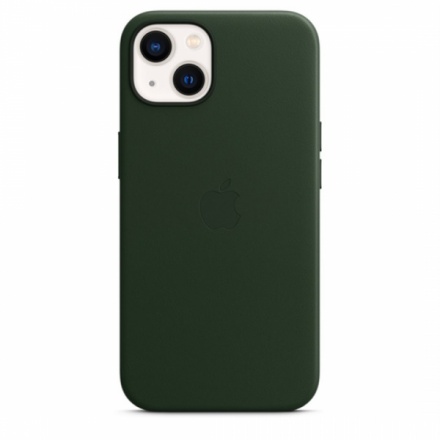 APPLE iPhone 13 Leather Case w MagSafe - S.Green, MM173ZM/A