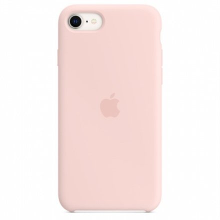 APPLE iPhone SE Silicone Case - Chalk Pink, MN6G3ZM/A