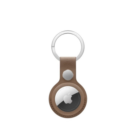 APPLE AirTag FineWoven Key Ring - Taupe, MT2L3ZM/A