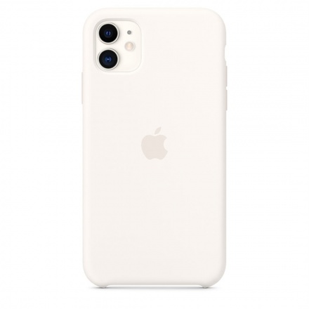 Apple iPhone 11 Silicone Case - White, MWVX2ZM/A