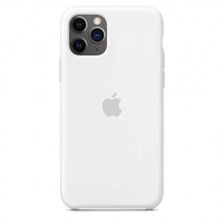 APPLE iPhone 11 Pro Silicone Case - White, MWYL2ZM/A