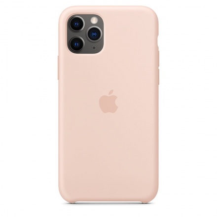 APPLE iPhone 11 Pro Silicone Case - Pink Sand, MWYM2ZM/A