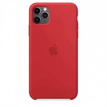 Apple iPhone 11 Pro Max Silicone Case - (PRODUCT)RED, MWYV2ZM/A