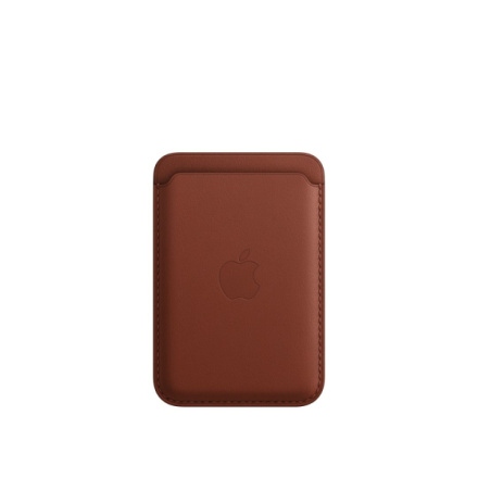 APPLE iPhone Leather Wallet with MagSafe - Umber, MPPX3ZM/A