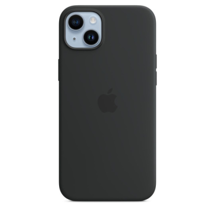 APPLE iPhone 14+ Silicone Case with MS - Midnight, MPT33ZM/A
