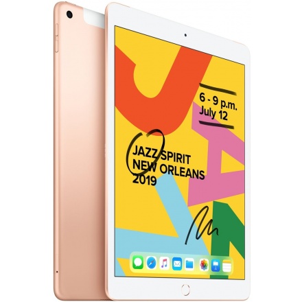 Apple iPad Wi-Fi + Cell 128GB - Gold, MW6G2FD/A