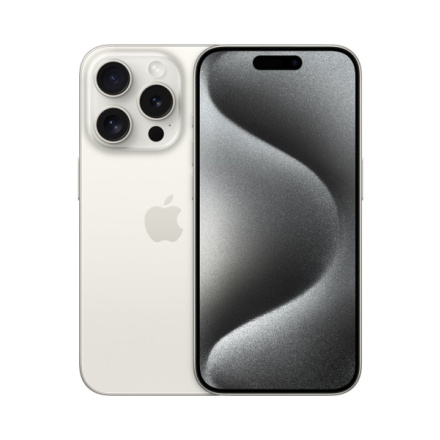 Apple iPhone 15 Pro/256GB/White Titan, MTV43SX/A