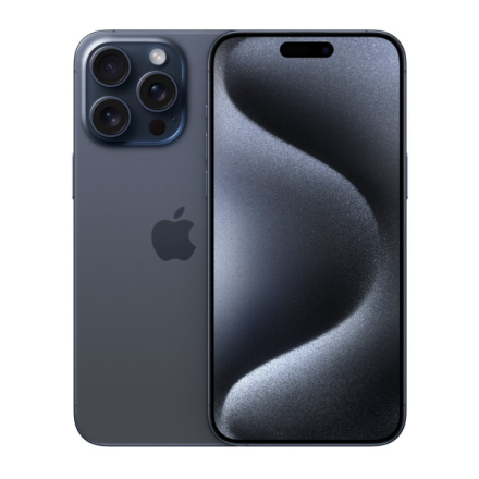 Apple iPhone 15 Pro Max/1TB/Blue Titan, MU7K3SX/A