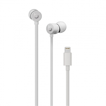 Apple urBeats3 Earphones Lightning - Satin Silver, MU9A2EE/A