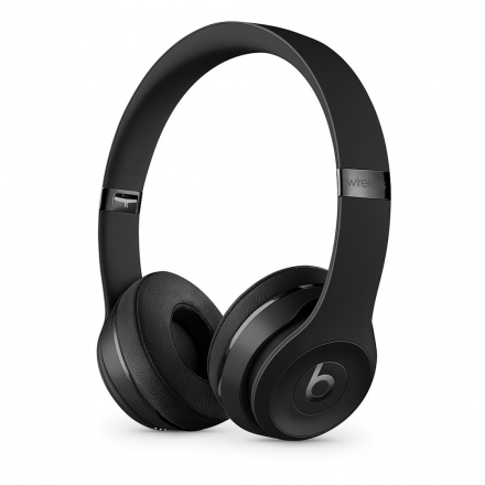 APPLE Beats Solo3 WL Headphones - Black, MX432EE/A