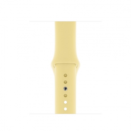 Apple Watch Acc/40/Lemon Cream Sport Band - S/M & M/L, MWUU2ZM/A