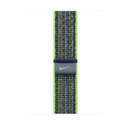 APPLE Watch Acc/45/Bright Green/Blue Nike S.Loop, MTL43ZM/A