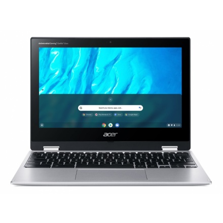 Acer Chromebook/Spin 11/M8183C/11,6"/1366x768/T/4GB/64GB eMMC/ARM Mali-G72/Chrome/Gray/2R, NX.HUVEC.005