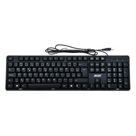 Acer Wired Keyboard/Drátová USB/CZ-SK layout/Černá, GP.KBD11.041