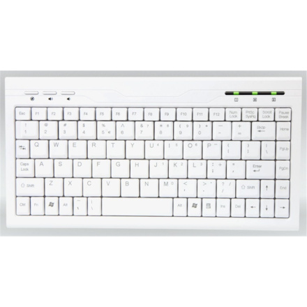 EXACTGAME AMEI Keyboard AM-K2001W CZECH Slim Mini Multimedia, AMEI AM-K2001W