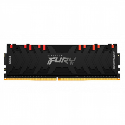 Kingston FURY Renegade/DDR4/8GB/3200MHz/CL16/1x8GB/RGB/Black, KF432C16RBA/8