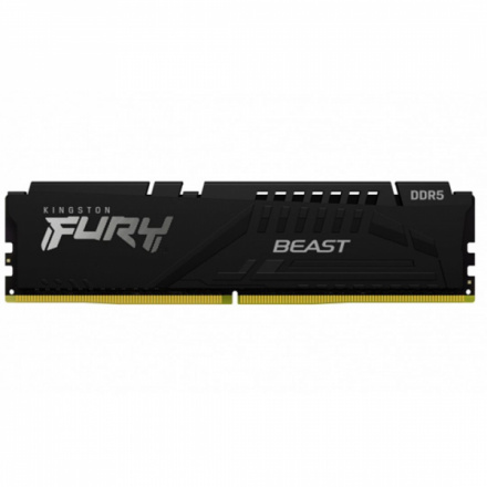 Kingston FURY Beast/DDR5/16GB/5200MHz/CL40/1x16GB/Black, KF552C40BB-16