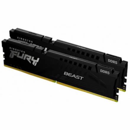 Kingston FURY Beast/DDR5/32GB/5600MHz/CL40/2x16GB/Black, KF556C40BBK2-32