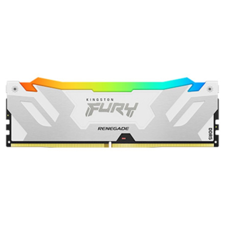 Kingston FURY Renegade/DDR5/16GB/6000MHz/CL32/1x16GB/RGB/White, KF560C32RWA-16