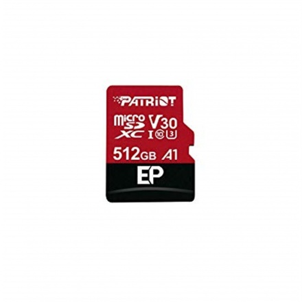 Patriot V30 A1/micro SDXC/512GB/100MBps/Class 10/+ Adaptér, PEF512GEP31MCX