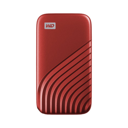 WESTERN DIGITAL WD My Passport/1TB/SSD/Externí/2.5"/Červená/5R, WDBAGF0010BRD-WESN