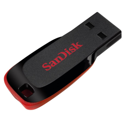 SanDisk Cruzer Blade/64GB/USB 2.0/USB-A/Černá, SDCZ50-064G-B35