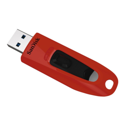 SanDisk Ultra/32GB/100MBps/USB 3.0/USB-A/Červená, SDCZ48-032G-U46R
