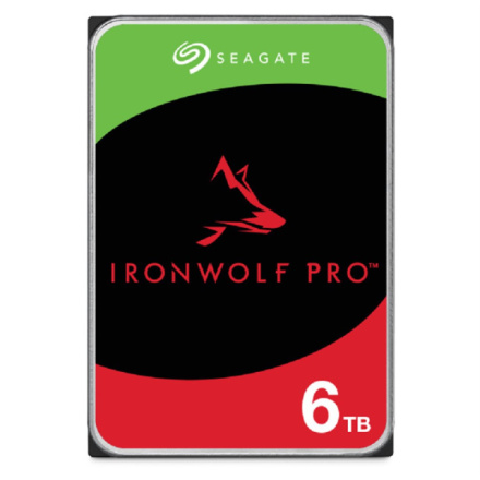 Seagate IronWolf Pro/6TB/HDD/3.5"/SATA/7200 RPM/5R, ST6000NT001