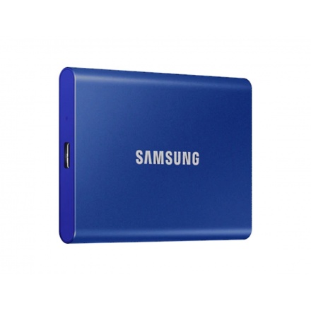 Samsung T7/1TB/SSD/Externí/2.5"/Modrá/3R, MU-PC1T0H/WW
