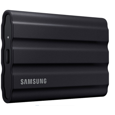 Samsung T7 Shield/4TB/SSD/Externí/2.5"/Černá/3R, MU-PE4T0S/EU