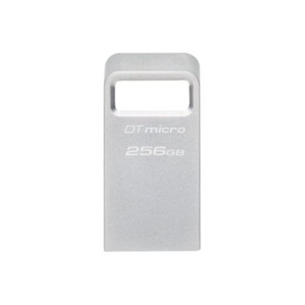Kingston DataTraveler Micro/256GB/USB 3.2/USB-A/Stříbrná, DTMC3G2/256GB