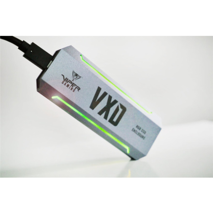 Patriot VXD externí box USB 3.2  M.2 NVMe SSD RGB, PV860UPRGM