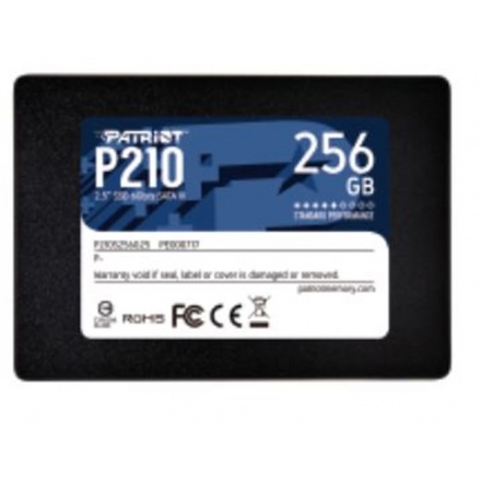 PATRIOT P210/256GB/SSD/2.5"/SATA/3R, P210S256G25
