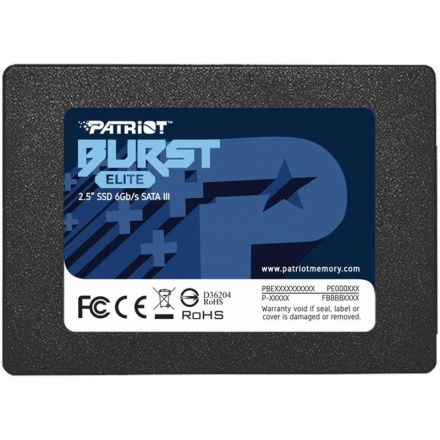 PATRIOT Burst Elite/960 GB/SSD/2.5"/SATA/3R, PBE960GS25SSDR