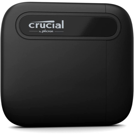 Crucial X6/500GB/SSD/Externí/2.5"/Černá/3R, CT500X6SSD9
