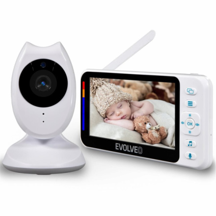EVOLVEO Baby Monitor N4, dětská video chůvička, CAM-4