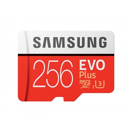 Micro SDXC 256GB Samsung EVO Plus + SD adaptér, MB-MC256HA/EU