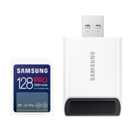 Samsung SDXC 128GB PRO ULTIMATE + USB adaptér, MB-SY128SB/WW