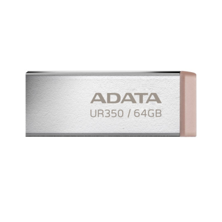 ADATA UR350/64GB/USB 3.2/USB-A/Hnědá, UR350-64G-RSR/BG