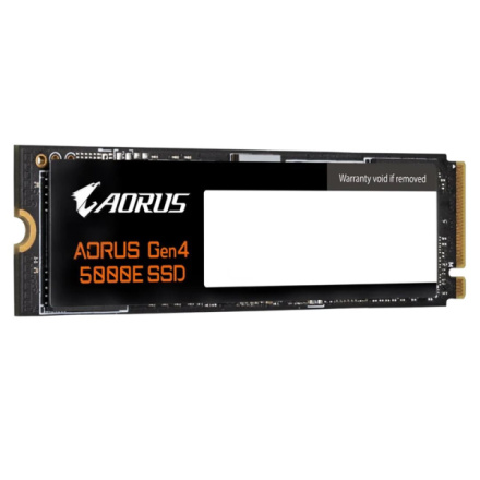 Gigabyte AORUS Gen4 5000E/500GB/SSD/M.2 NVMe/Černá/5R, AG450E500G-G