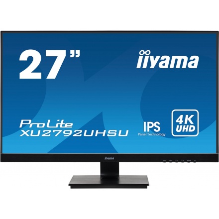 iiyama ProLite/XU2792UHSU-B1/27"/IPS/4K UHD/60Hz/4ms/Black/3R, XU2792UHSU-B1