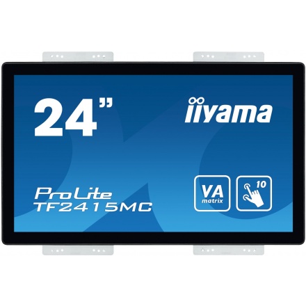 24" iiyama TF2415MC-B2: VA, FullHD, capacitive, 10P, 350cd/m2, VGA, DP, HDMI, černý, TF2415MC-B2
