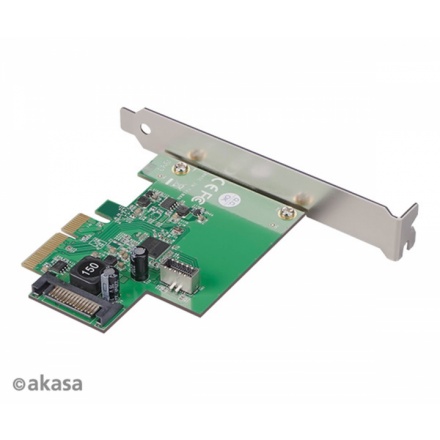 AKASA PCIe karta USB 3.2 Gen 2 interní konektor, AK-PCCU3-06