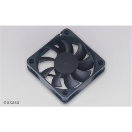 přídavný ventilátor Akasa 60x60x15 black, AK-6015MS