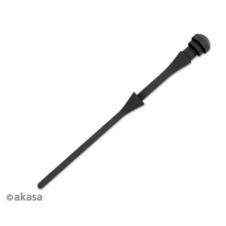 Akasa protivibrační spony na ventilátory (60ks) černé, AK-MX003-BKT60