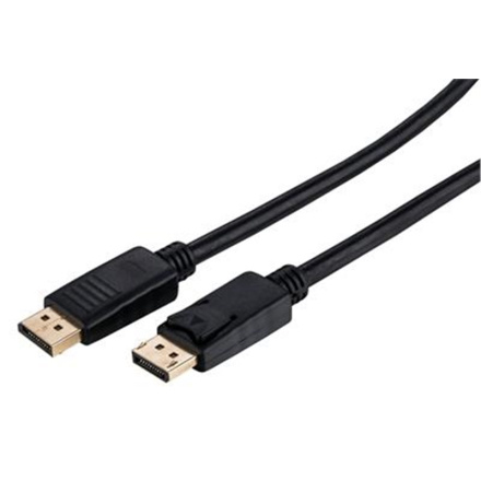 Kabel C-TECH DisplayPort 1.2, 4K@60Hz, M/M, 1m, CB-DP12-1