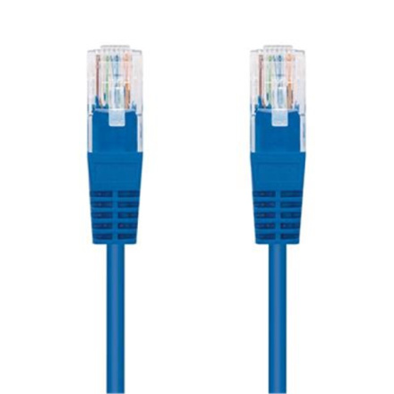 Kabel C-TECH patchcord Cat5e, UTP, modrý, 0,25m, CB-PP5-025B
